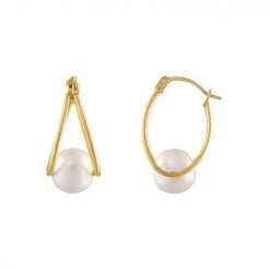 Designs By Gioelli 14k Gold Gemstone Capture Hoop Earrings Created Aquamarine -Designs by Gioelli Shop unnamed file 520