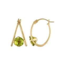 Designs By Gioelli 14k Gold Gemstone Capture Hoop Earrings Created Aquamarine -Designs by Gioelli Shop unnamed file 527