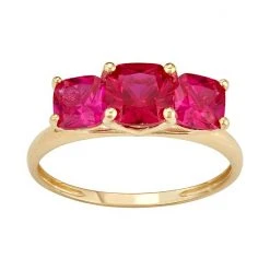 Designs By Gioelli 10k Gold 3-Stone Cushion Ring Garnet 26 Designs By Gioelli 10k Gold 3-Stone Cushion Ring Garnet -Designs by Gioelli Shop unnamed file 566