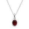 Designs By Gioelli Sterling Silver Garnet Oval Pendant 1 Designs By Gioelli Sterling Silver Garnet Oval Pendant -Designs by Gioelli Shop unnamed file 575