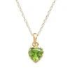 Designs By Gioelli 14k Gold Over Silver Peridot Heart Crown Pendant -Designs by Gioelli Shop unnamed file 584
