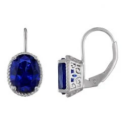 Designs By Gioelli Gemstone Leverback Earrings Lab Created Ruby -Designs by Gioelli Shop unnamed file 59