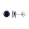 Designs By Gioelli Sterling Silver Lab-Created Sapphire Stud Earrings -Designs by Gioelli Shop unnamed file 594