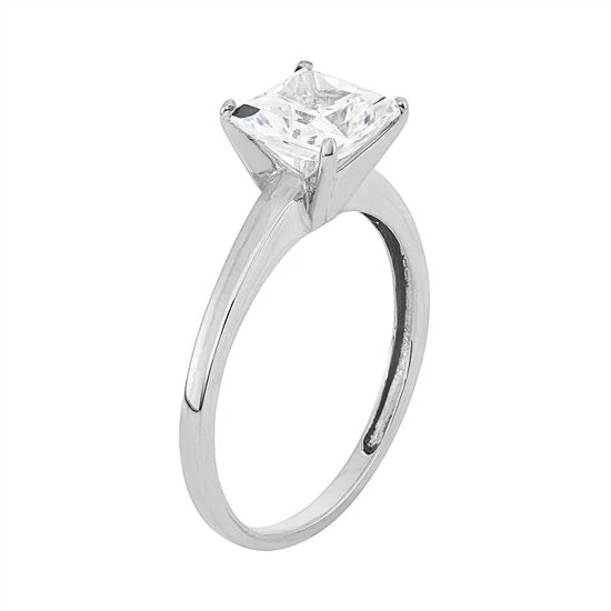 Designs By Gioelli 10k Gold Cubic Zirconia Solitaire Engagement Ring Yellow 5 Designs By Gioelli 10k Gold Cubic Zirconia Solitaire Engagement Ring Yellow - Image 3