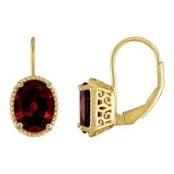 Designs By Gioelli Gemstone Leverback Earrings Lab Created Ruby -Designs by Gioelli Shop unnamed file 63