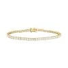Designs By Gioelli 14k Gold Over Silver Cubic Zirconia Tennis Bracelet