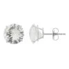 Designs By Gioelli Lab-Created White Sapphire 10k White Gold Stud Earrings -Designs by Gioelli Shop unnamed file 661