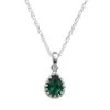 Designs By Gioelli Sterling Silver Lab-Created Emerald Teardrop Pendant 1 Designs By Gioelli Sterling Silver Lab-Created Emerald Teardrop Pendant -Designs by Gioelli Shop unnamed file 667