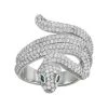 Designs By Gioelli Sterling Silver Cubic Zirconia Snake Ring -Designs by Gioelli Shop unnamed file 682