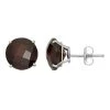 Designs By Gioelli Garnet 10k White Gold Stud Earrings 2 Designs By Gioelli Garnet 10k White Gold Stud Earrings -Designs by Gioelli Shop unnamed file 697