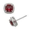 Designs By Gioelli Sterling Silver Garnet And Lab-Created White Sapphire Halo Stud Earrings 2 Designs By Gioelli Sterling Silver Garnet And Lab-Created White Sapphire Halo Stud Earrings -Designs by Gioelli Shop unnamed file 780