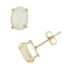 Designs By Gioelli Lab-Created Opal 10k Gold Oval Stud Earrings -Designs by Gioelli Shop unnamed file 861