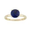 Designs By Gioelli Lab-Created Sapphire 10k Gold Ring