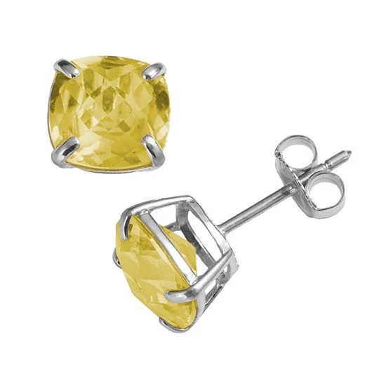Designs By Gioelli Sterling Silver Citrine Stud Earrings 3 Designs By Gioelli Sterling Silver Citrine Stud Earrings