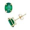 Designs By Gioelli Lab-Created Emerald 10k Gold Oval Stud Earrings 1 Designs By Gioelli Lab-Created Emerald 10k Gold Oval Stud Earrings -Designs by Gioelli Shop unnamed file 890