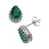 Designs By Gioelli Sterling Silver Lab-Created Emerald Crown Stud Earrings 1 Designs By Gioelli Sterling Silver Lab-Created Emerald Crown Stud Earrings -Designs by Gioelli Shop unnamed file 894