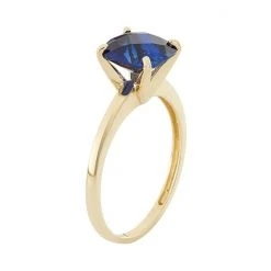 Designs By Gioelli Lab-Created Sapphire 10k Gold Ring -Designs by Gioelli Shop unnamed file 909
