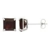 Designs By Gioelli Garnet 10k White Gold Stud Earrings -Designs by Gioelli Shop unnamed file 914