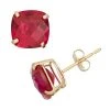 Designs By Gioelli Lab-Created Ruby 10k Gold Stud Earrings -Designs by Gioelli Shop unnamed file 954