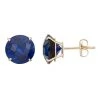 Designs By Gioelli Lab-Created Sapphire 10k Gold Stud Earrings -Designs by Gioelli Shop unnamed file 958