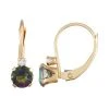 Designs By Gioelli 10k Gold Round-Cut Mystic Fire Topaz & White Zircon Leverback Earrings 2 Designs By Gioelli 10k Gold Round-Cut Mystic Fire Topaz & White Zircon Leverback Earrings -Designs by Gioelli Shop unnamed file 987